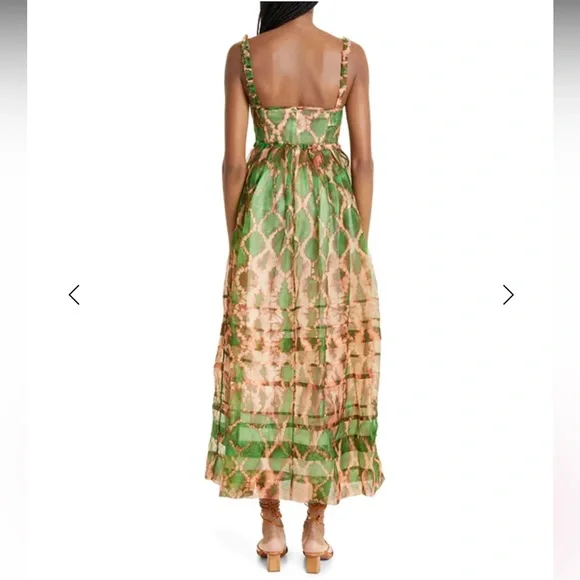 Ulla Johnson Pricilla Dress - Serpentine NWT Size 4 - Picture 2 of 6